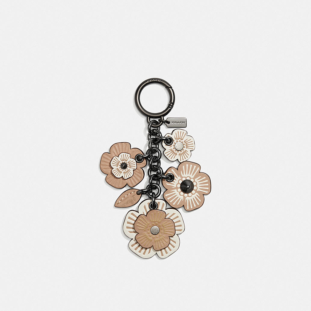 COACH: Willow Floral Mix Bag Charm