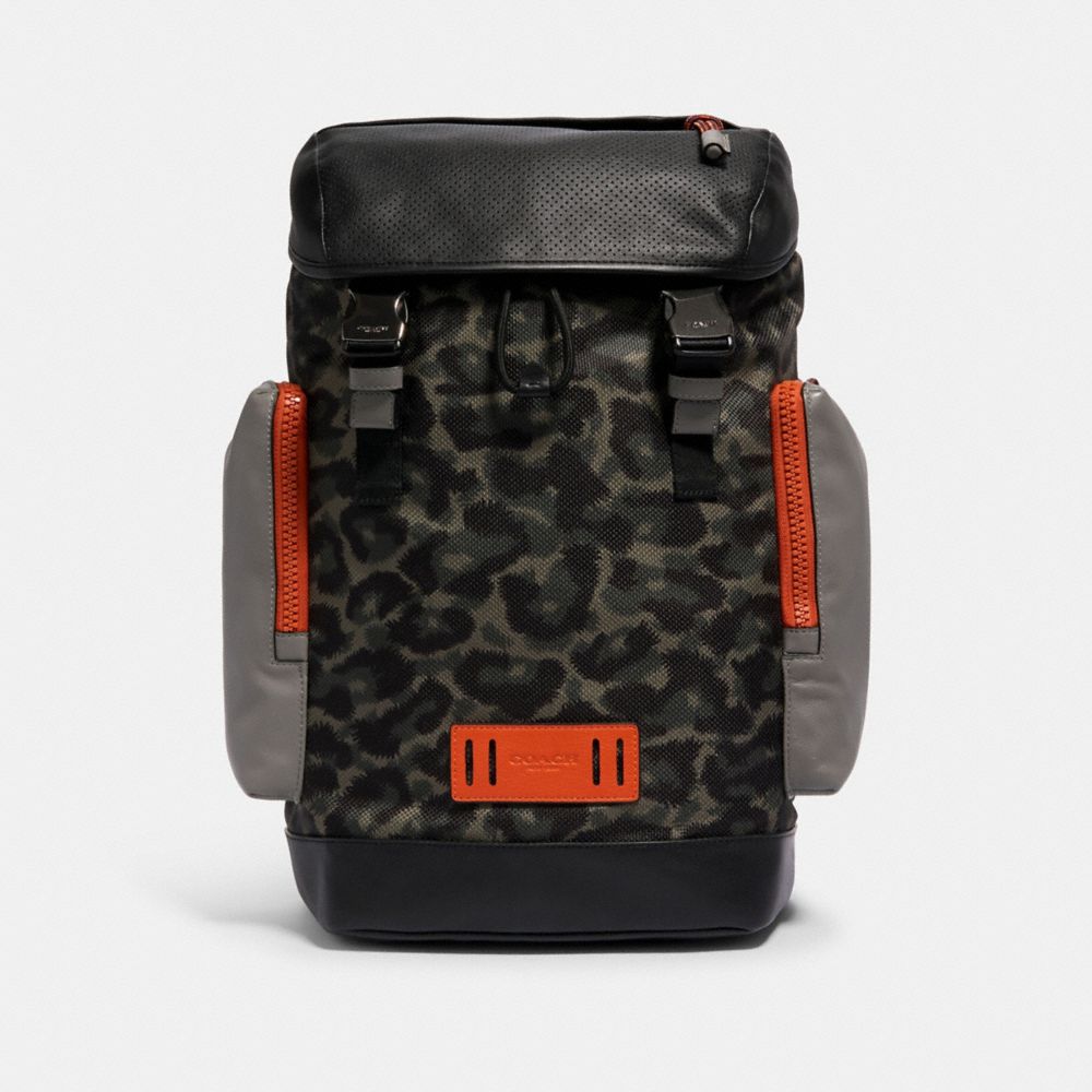 coach camo messenger bag