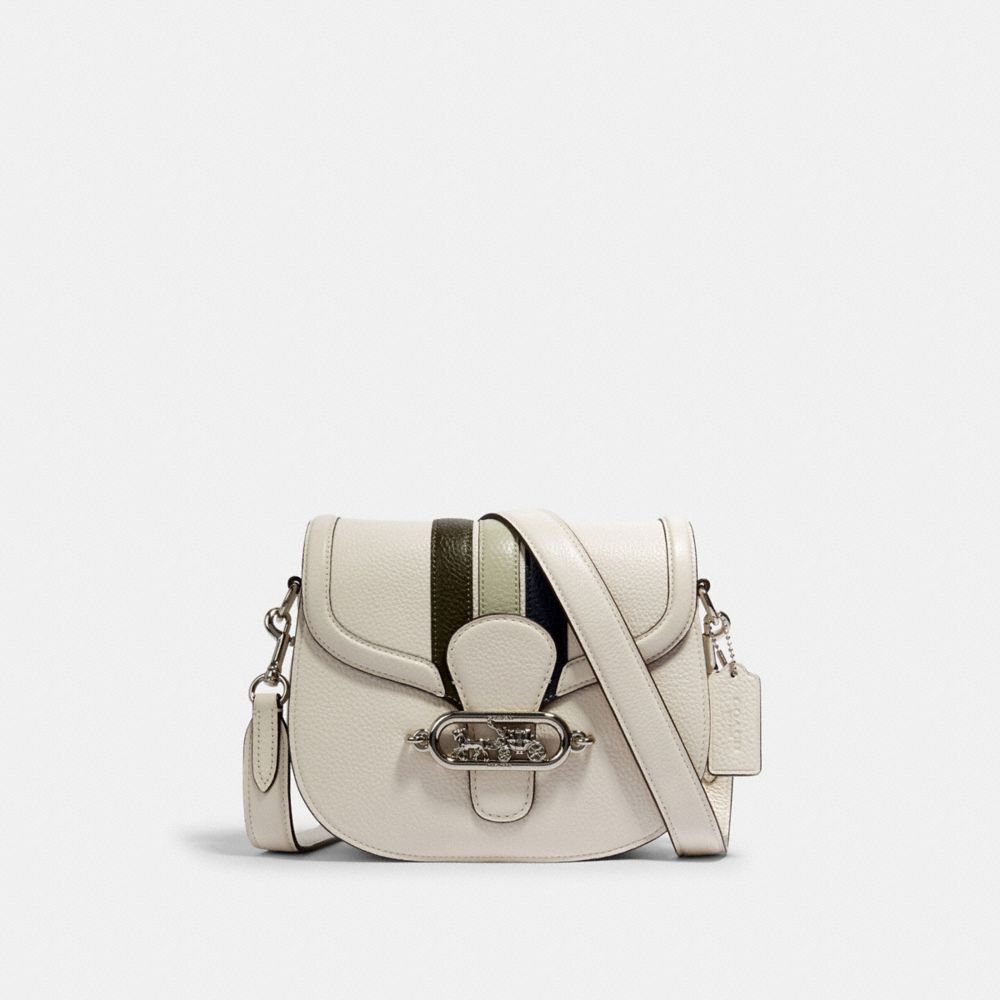 grey coach crossbody purse