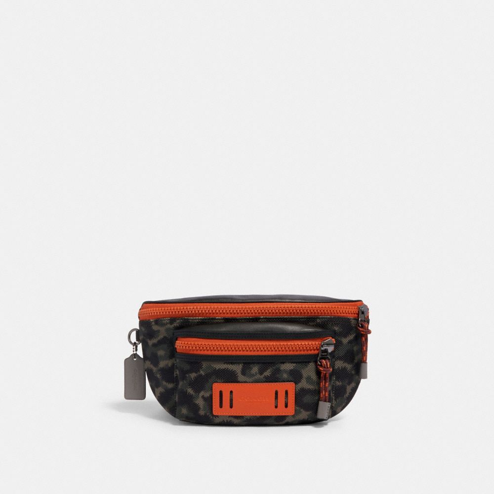 coach camo messenger bag