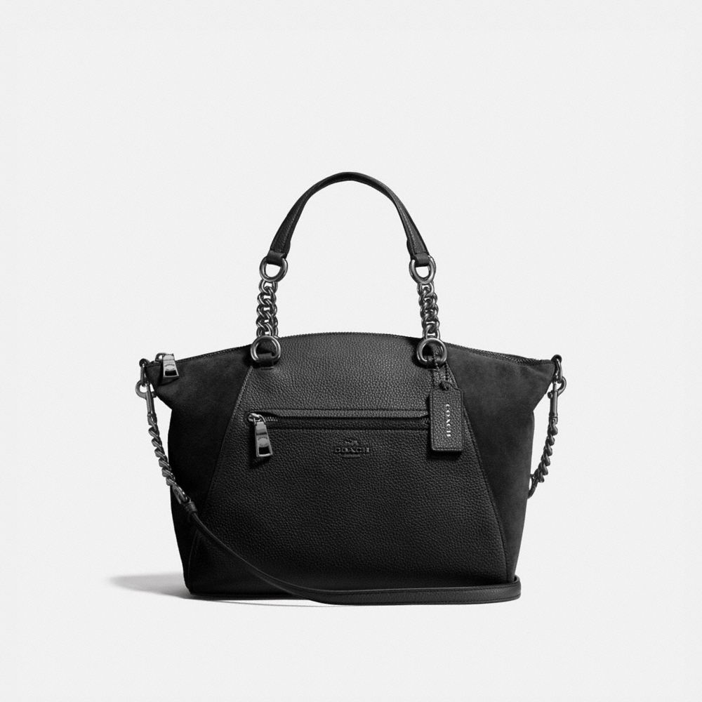 coach prairie satchel black