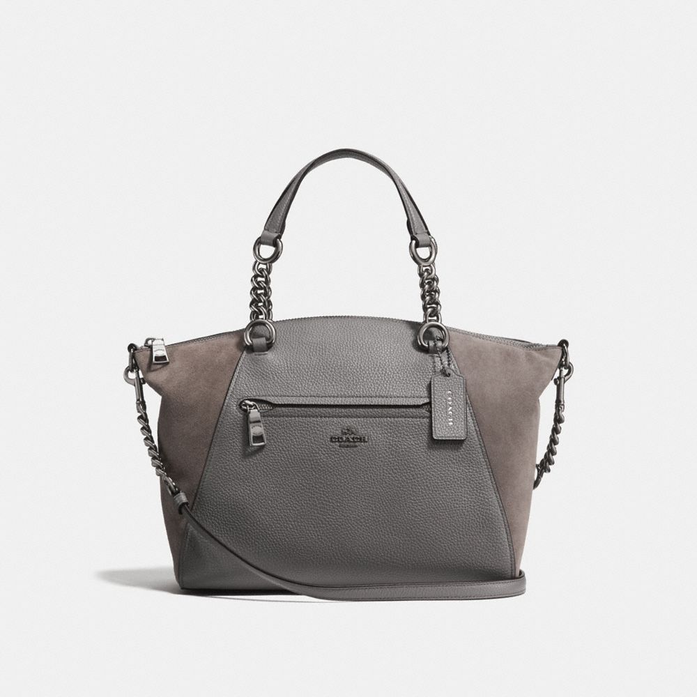 coach prairie satchel with chain