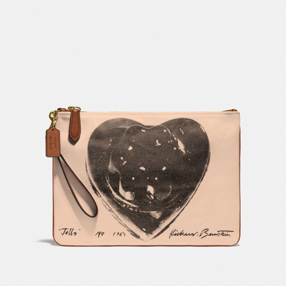 coach heart purse