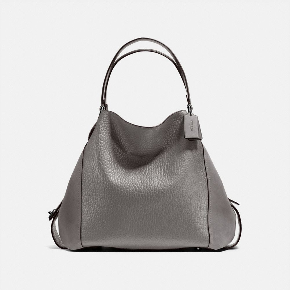 coach edie heather grey