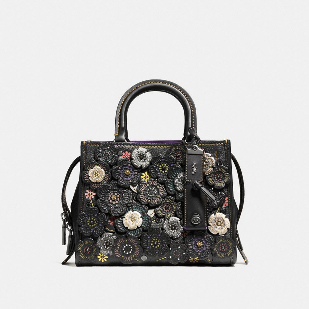 COACH Rogue 25 With Tooled Tea Rose