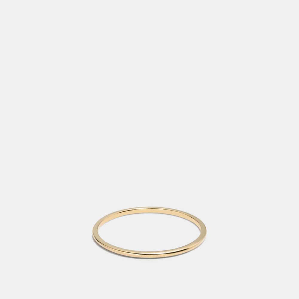 DemiFine Sunburst Simple Band Ring COACH