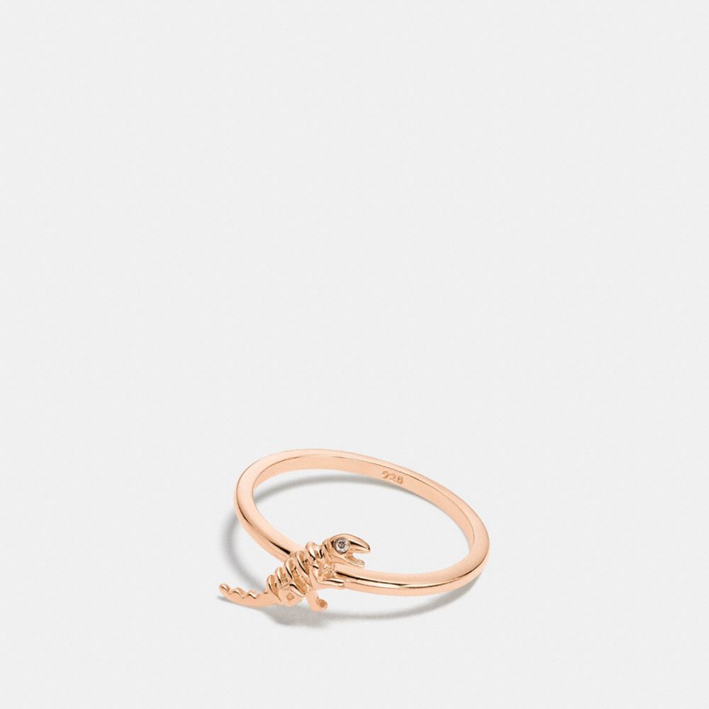 COACH Mini DemiFine Rexy Ring