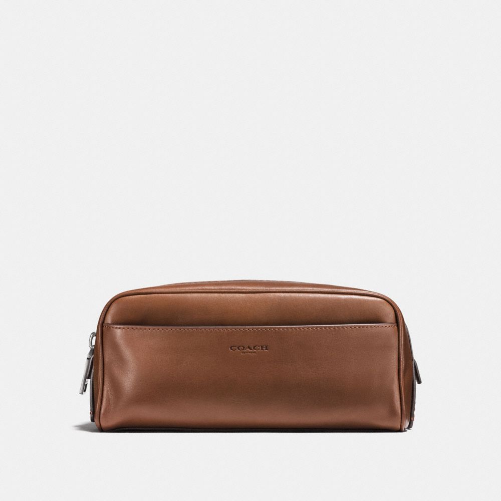 coach leather dopp kit