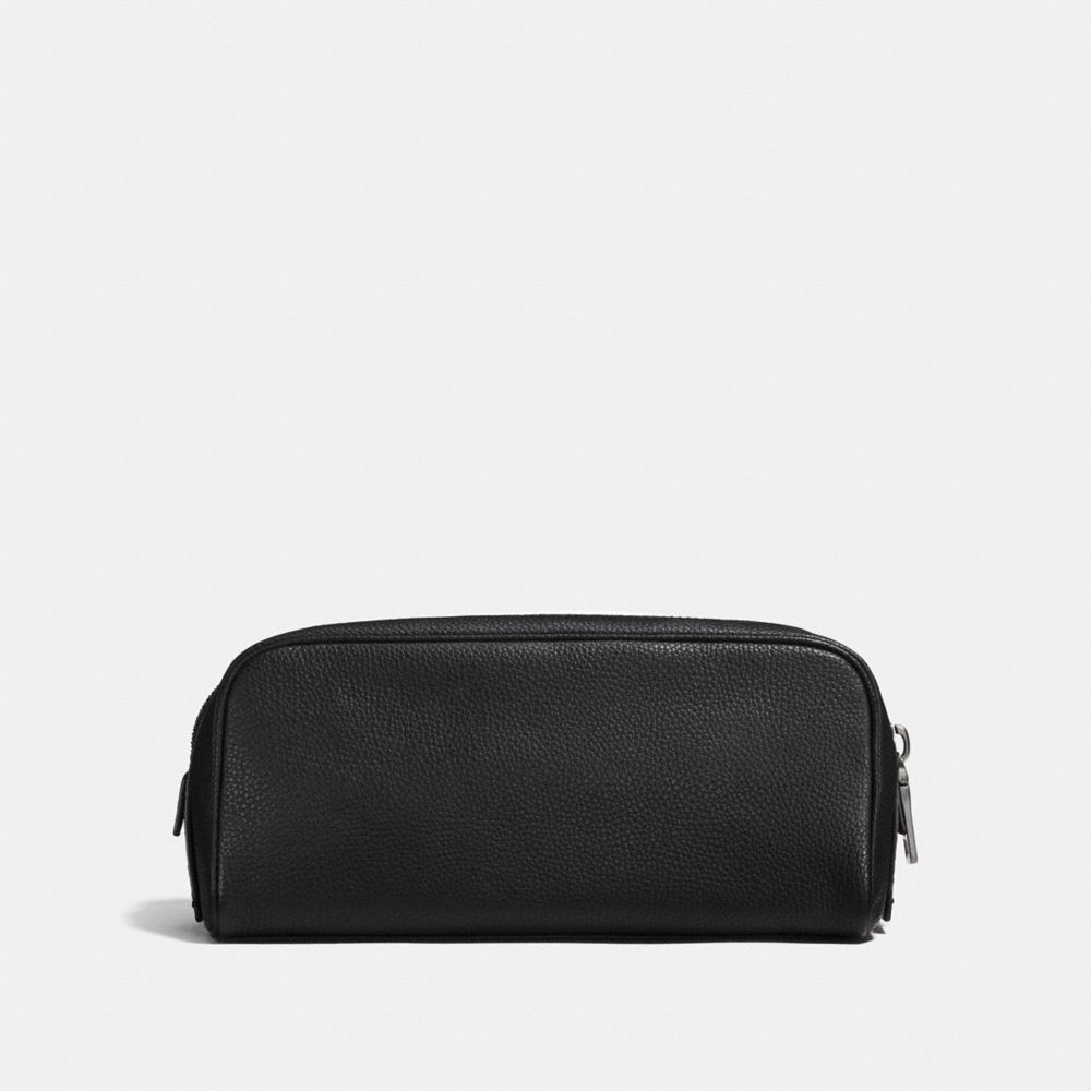 coach men's leather toiletry bag