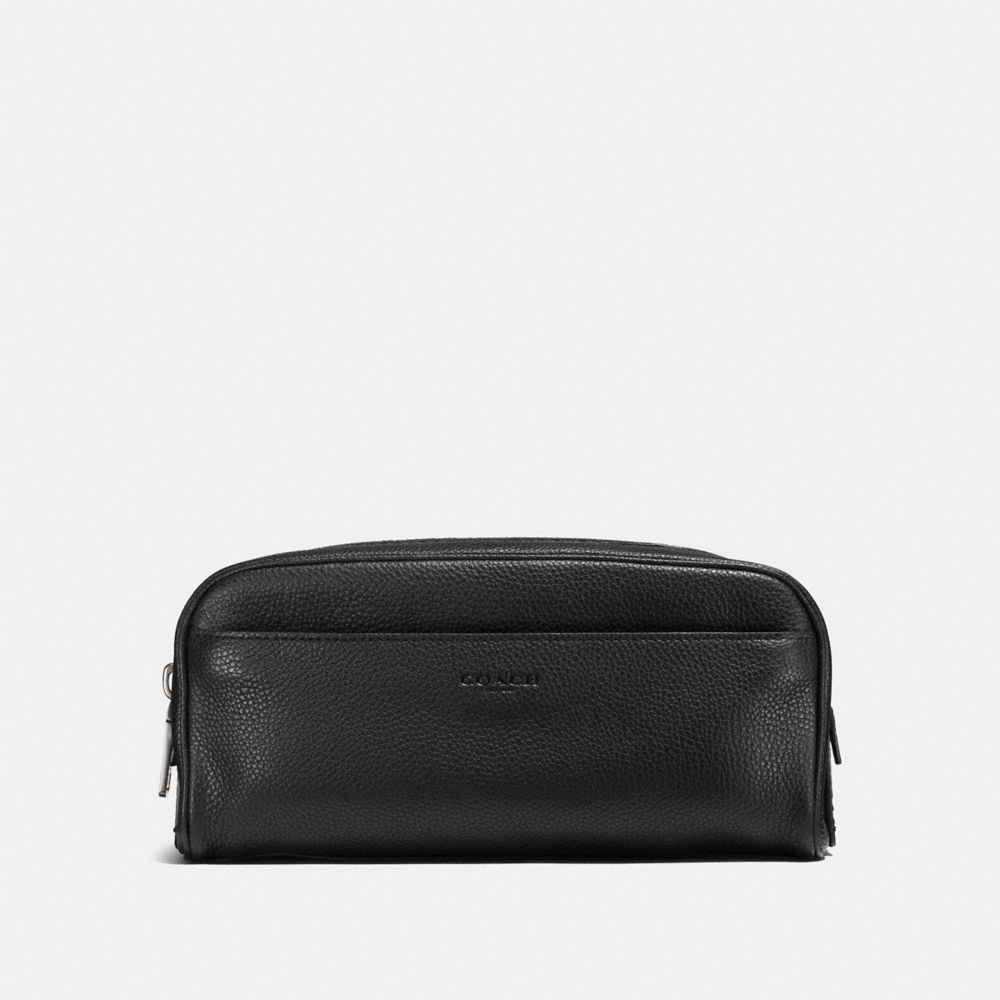 coach leather dopp kit