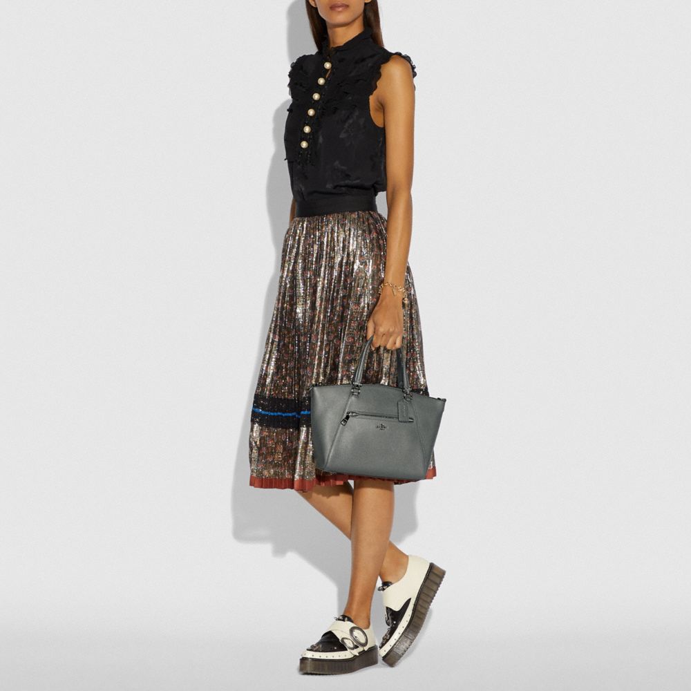 coach prairie leather satchel