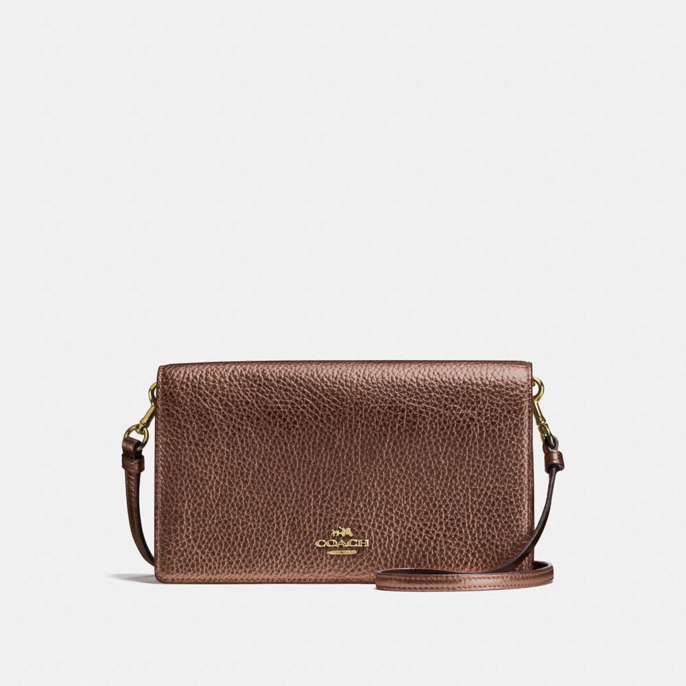 COACH Foldover Crossbody Clutch