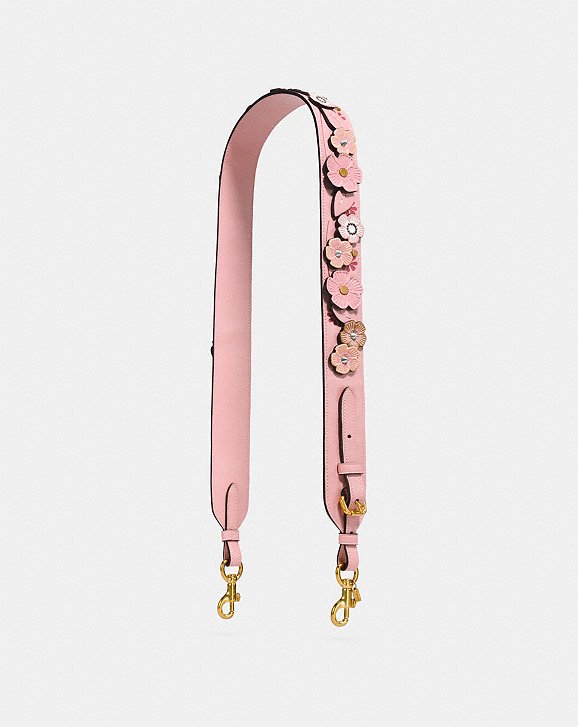 COACH: Strap With Tea Rose