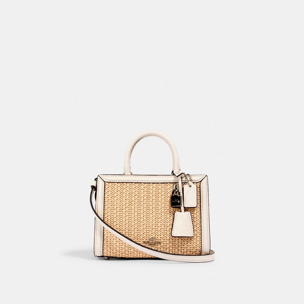 coach straw tote