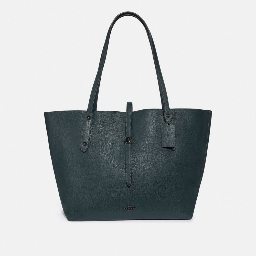 coach metallic tote bag