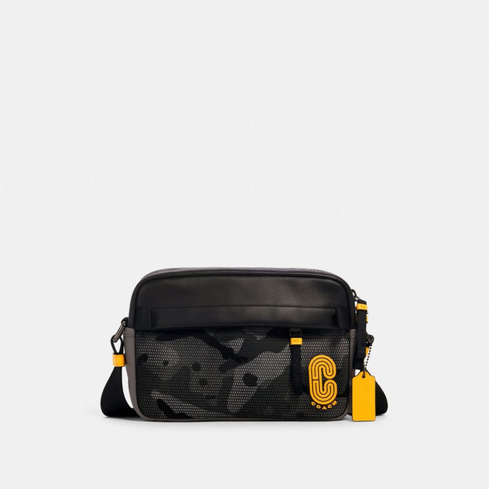 coach camo bag