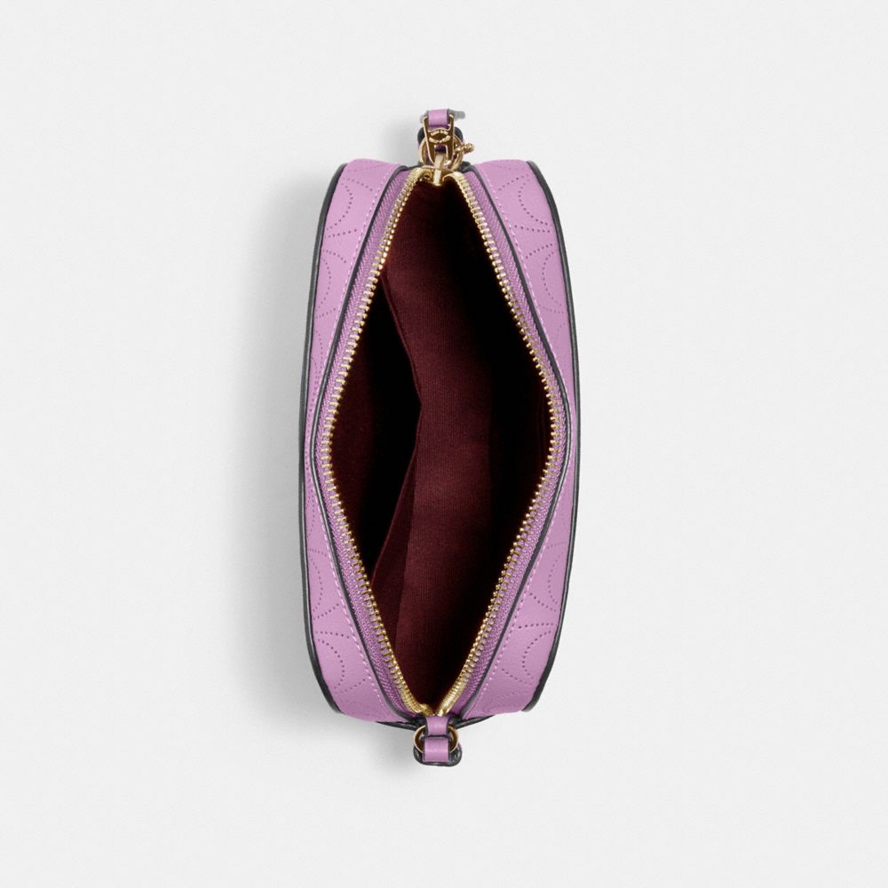 MINI CAMERA BAG IN SIGNATURE LEATHER - Alternate View 1