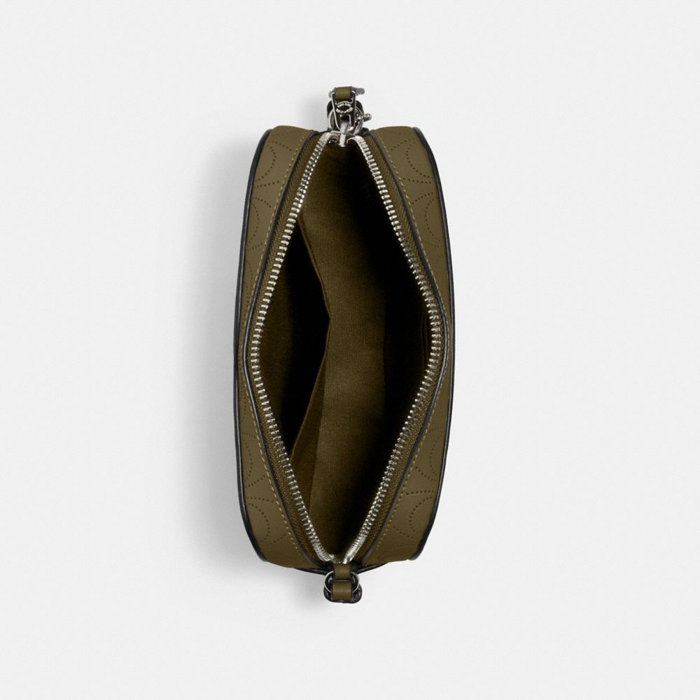 MINI CAMERA BAG IN SIGNATURE LEATHER - Alternate View 1