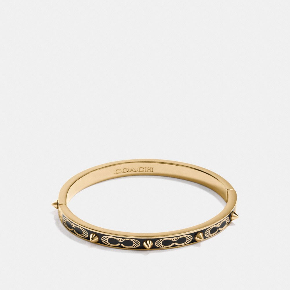 COACH Signature Studded Bangle