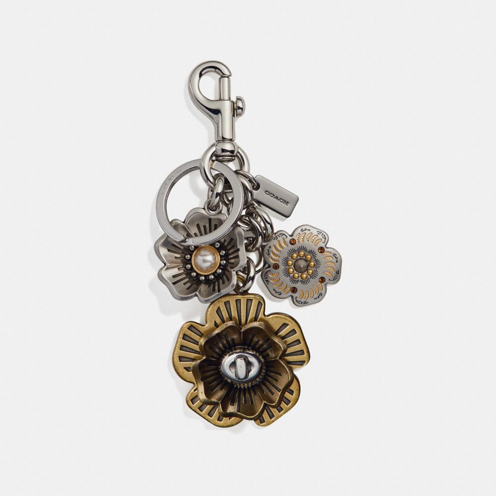 coach tea rose charm