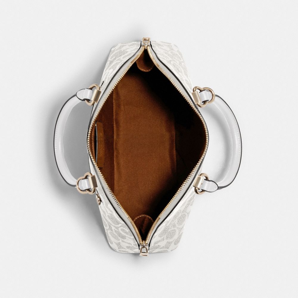 KATY SATCHEL IN SIGNATURE CANVAS - Alternate View 1