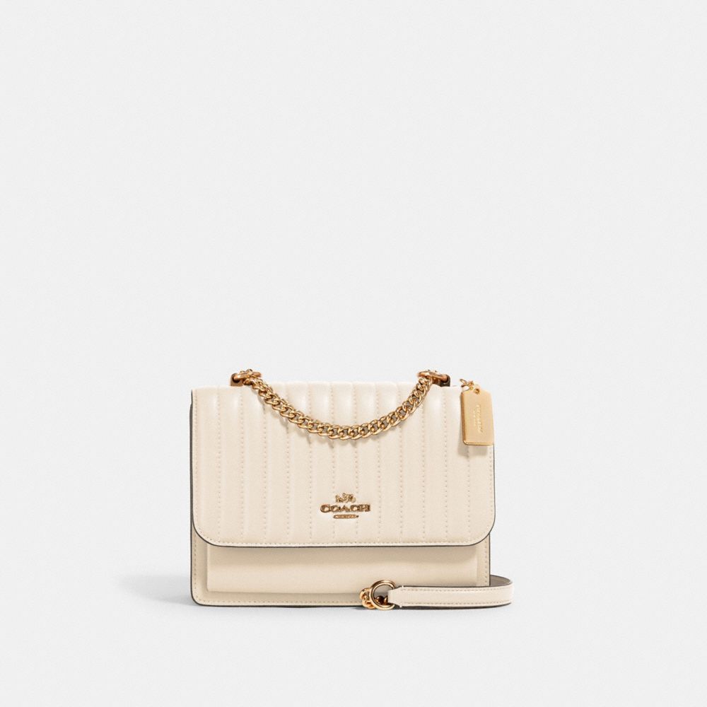 beige purse