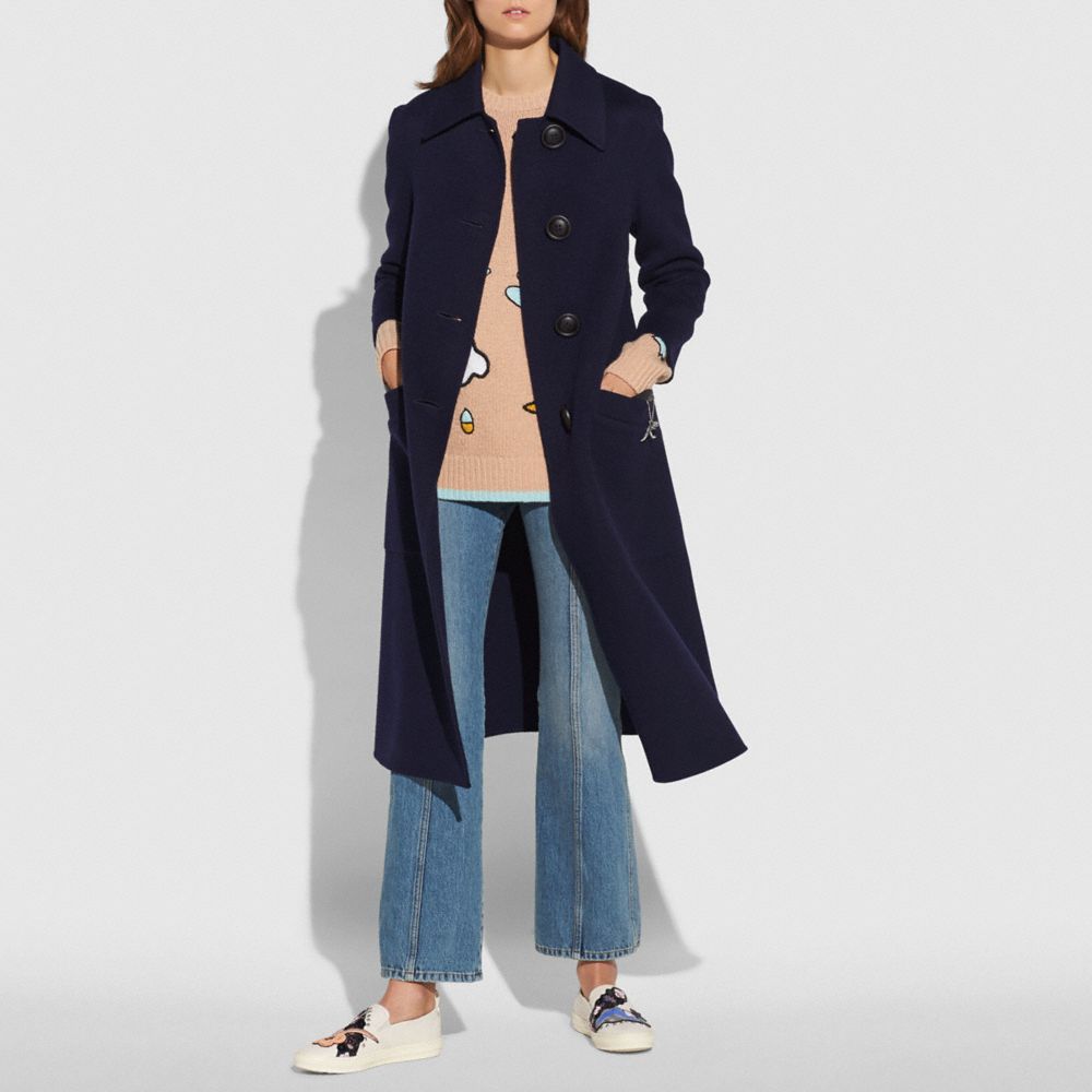 COACH: Luxury Wool Trench