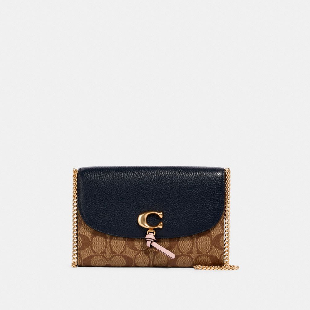 coach wallet on chain crossbody