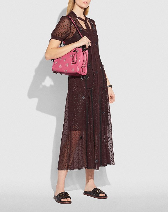 Coach Rogue 25 With Floral Bow Print Alternate View 3