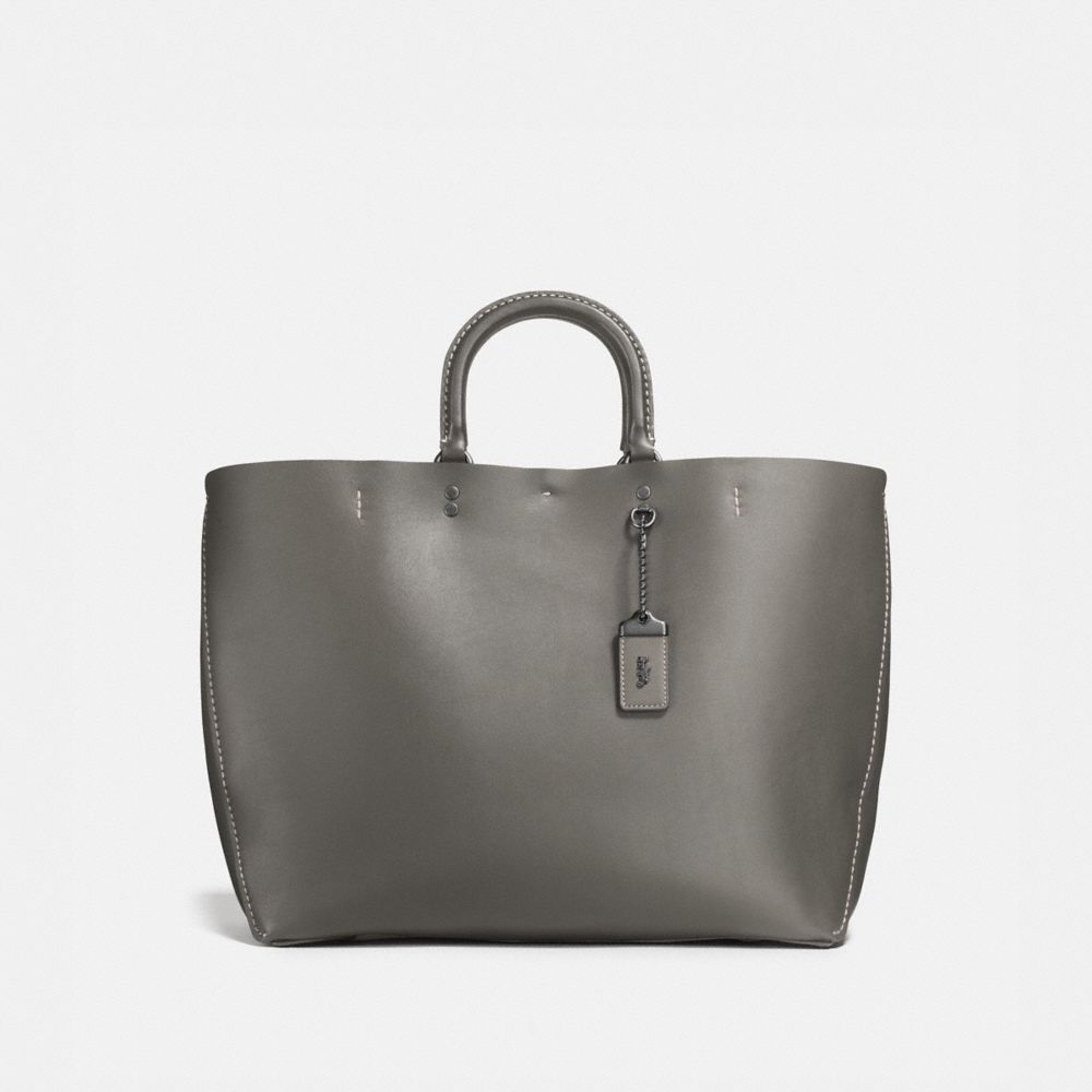 rogue tote heather grey/black copper full price        $495
