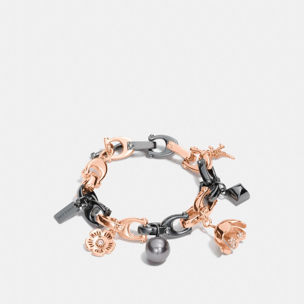 COACH Signature Charm Bracelet