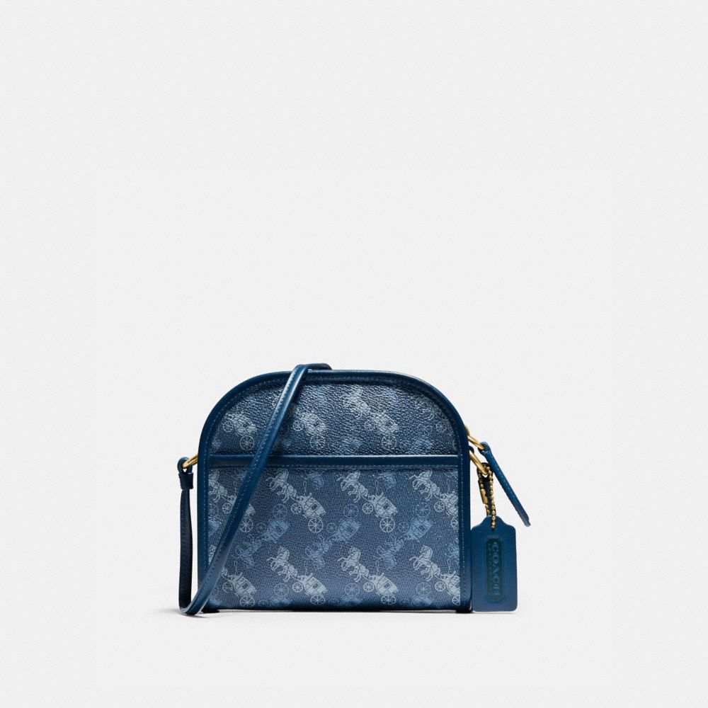 coach blue crossbody