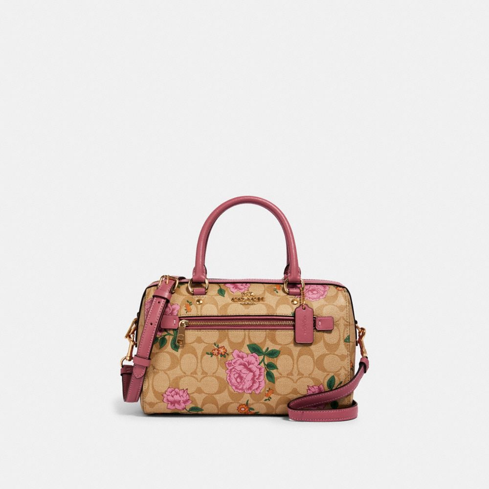 coach prairie signature satchel