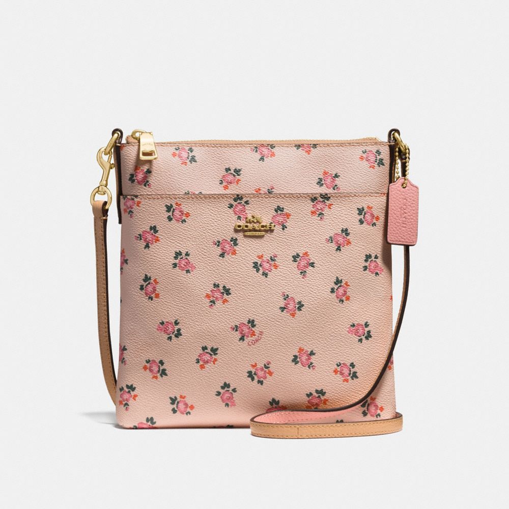 COACH Messenger Crossbody With Floral Bloom Print