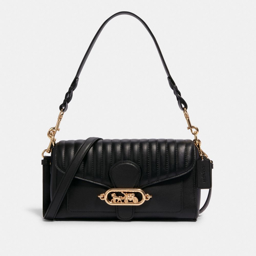 quilted coach purse