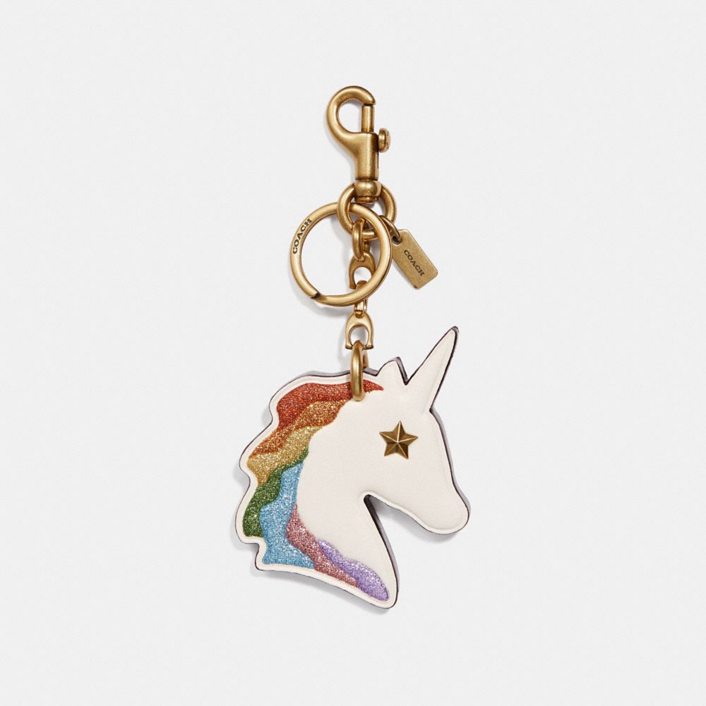 coach unicorn bag charm