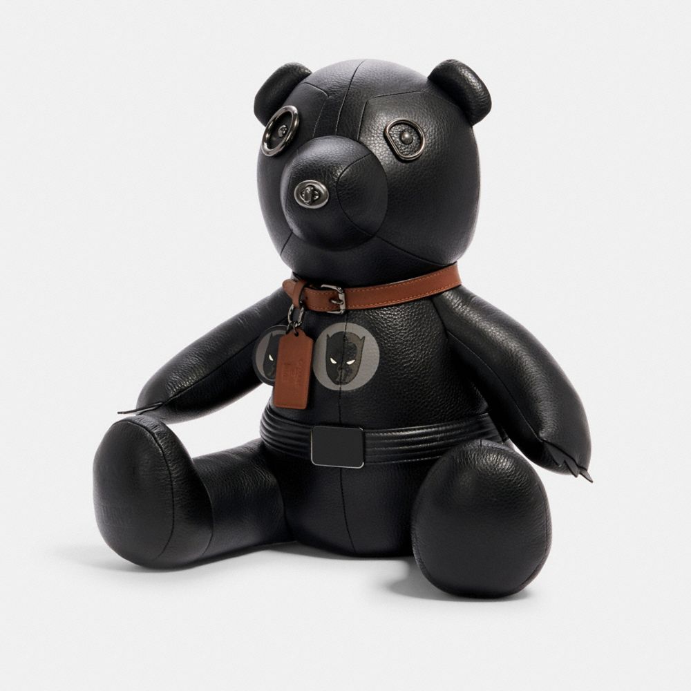 black panther teddy bear