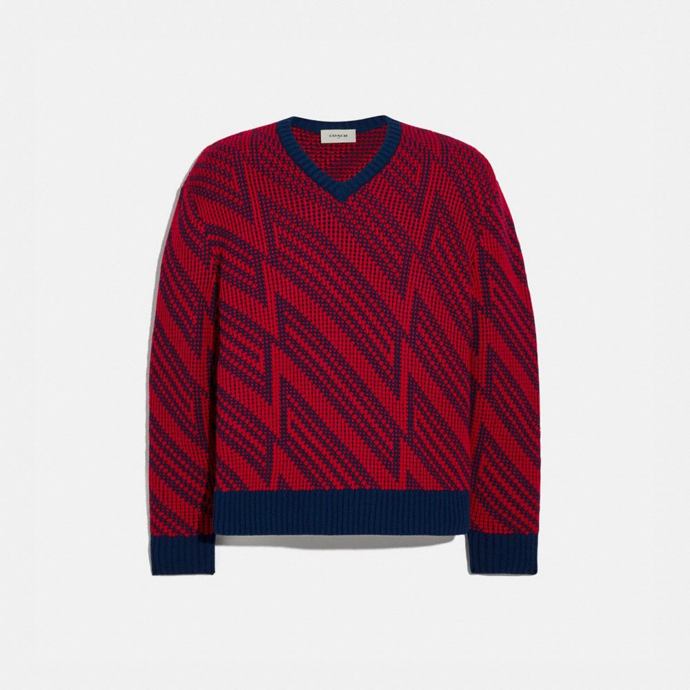 mens v neck jumpers sale