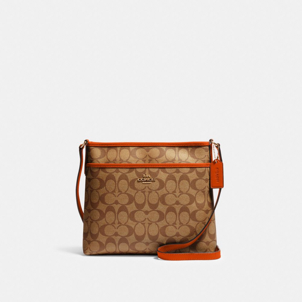 coach file crossbody bag