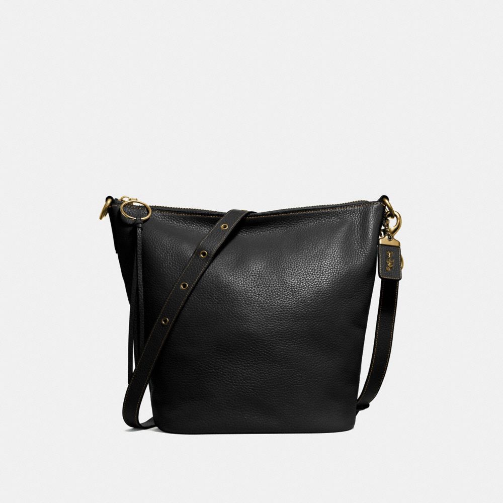 black coach purse with chain straps