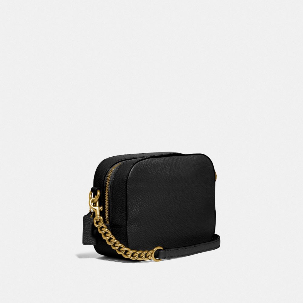 black camera bag crossbody