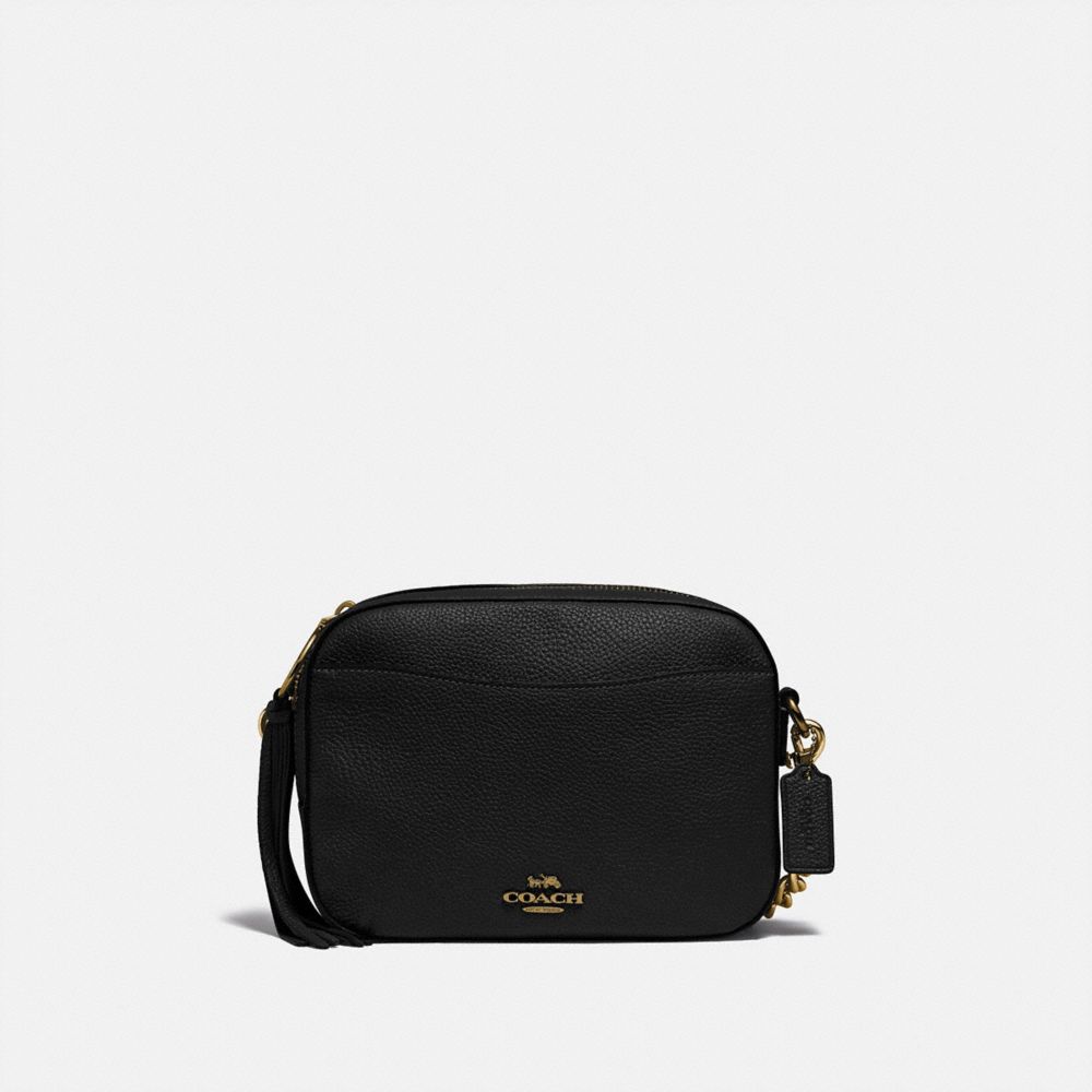 basic black crossbody bag