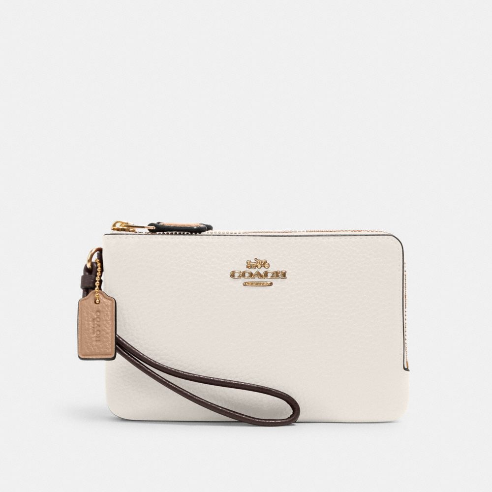 DOUBLE CORNER ZIP WRISTLET IN COLORBLOCK