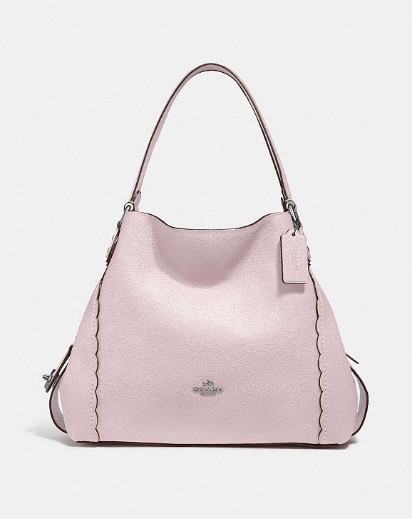 COACH: Edie Shoulder Bag 31 With Scalloped Detail