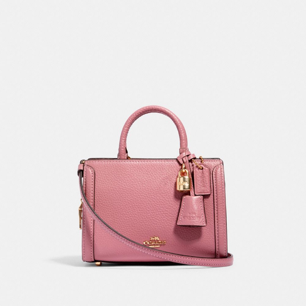 lauren ralph lauren double zip satchel