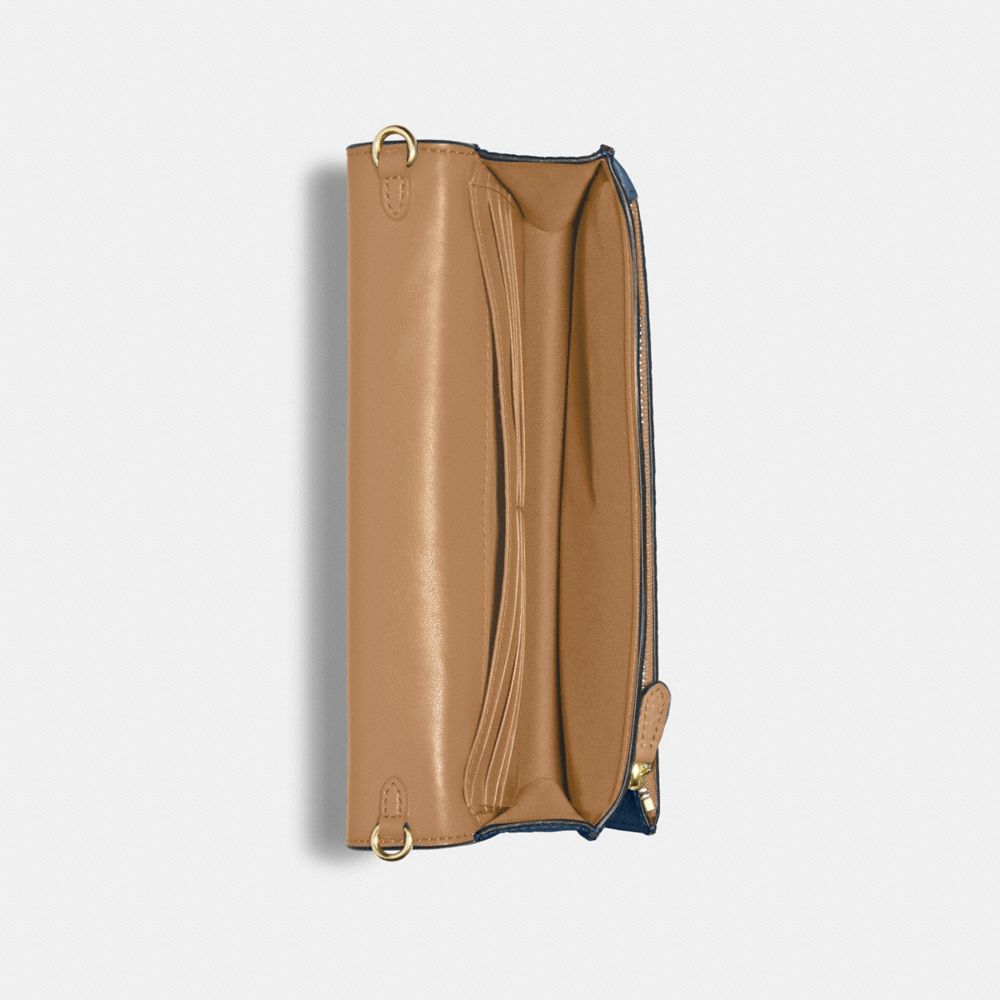 ANNA FOLDOVER CROSSBODY CLUTCH - Alternate View 1