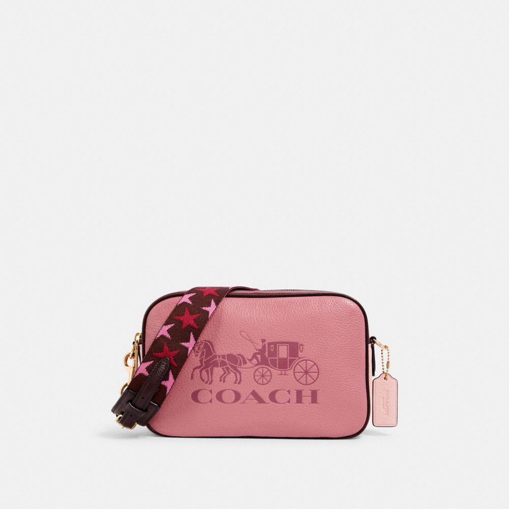 hot pink coach crossbody purse