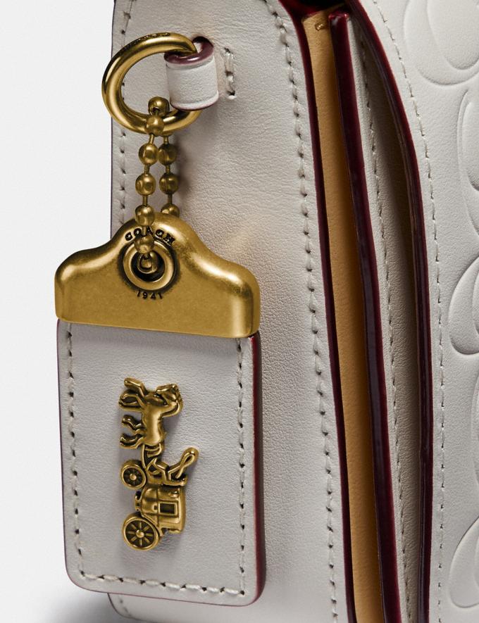 COACH: Dinky In Signature Leather