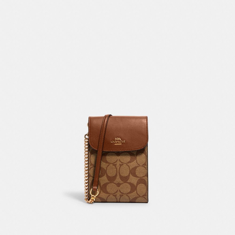 COACH® Outlet Rachel Phone Crossbody In Signature Canvas