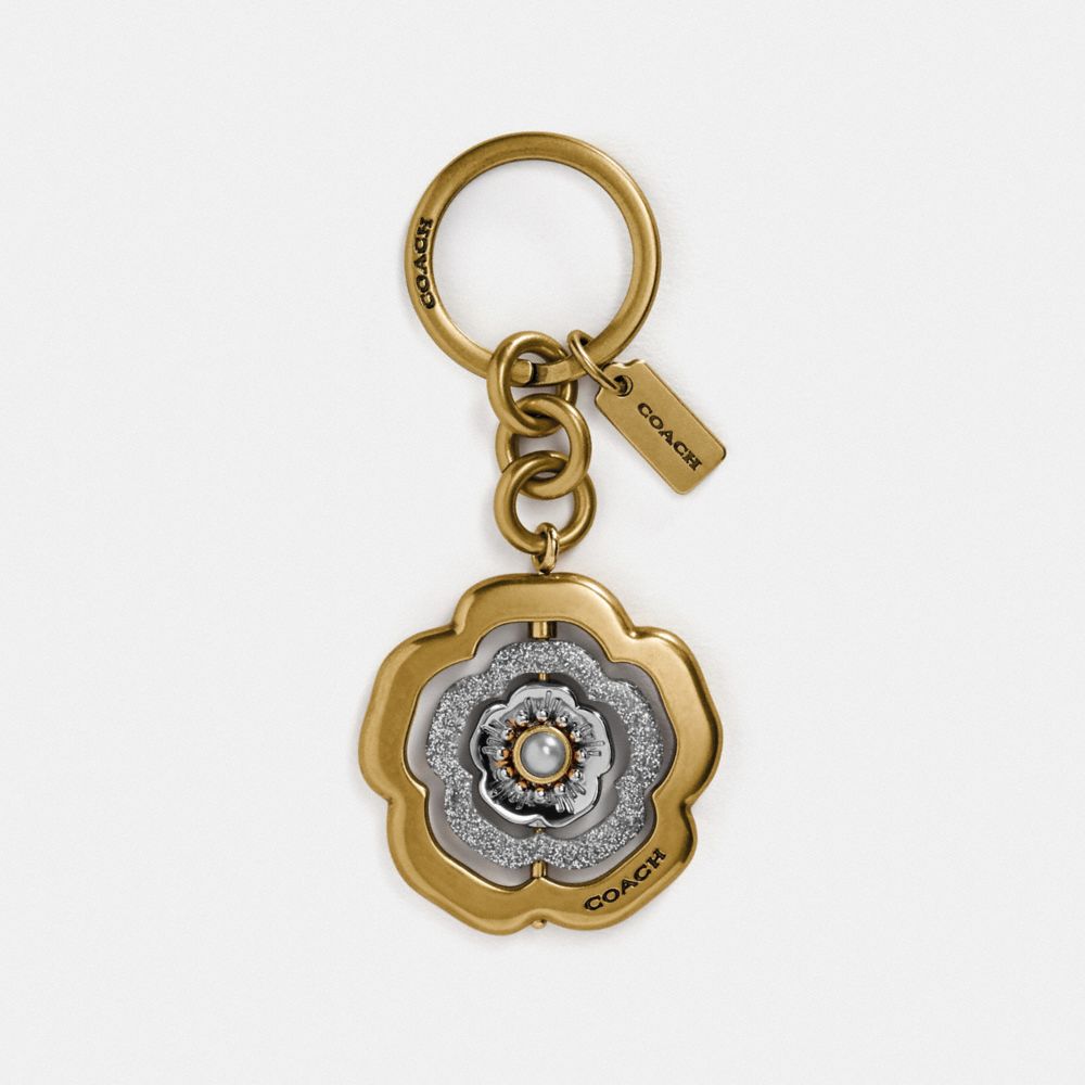 coach tea rose charm